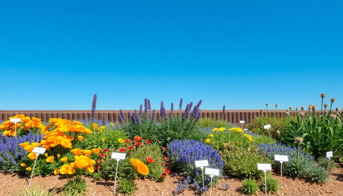 10 Low-Water Flower Bed Designs