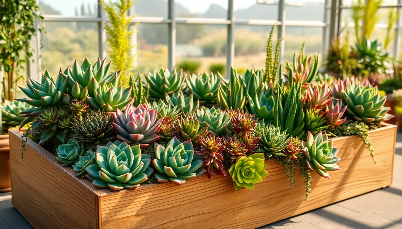 14 Organic Succulent Garden Designs