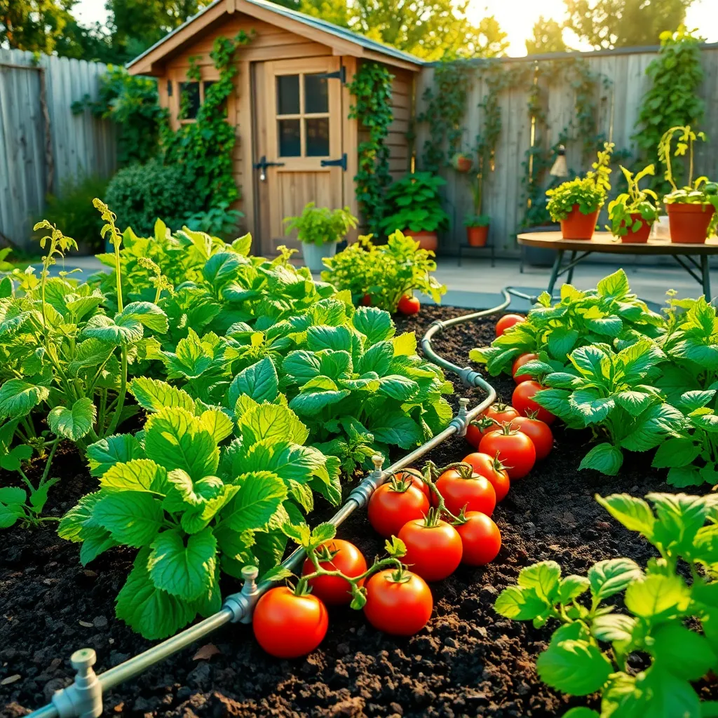 Install Drip Irrigation Systems