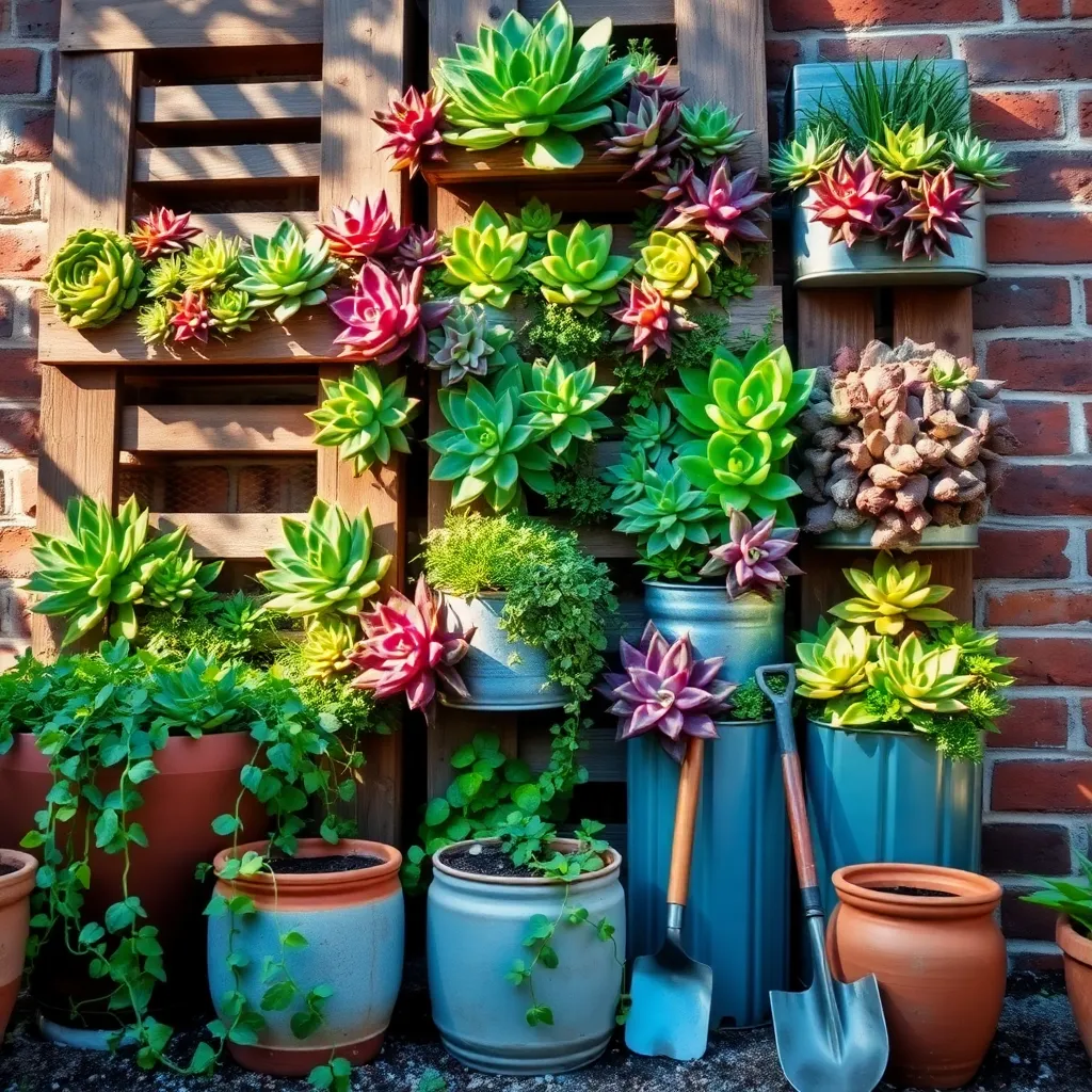 Upcycled Materials for Vertical Growth