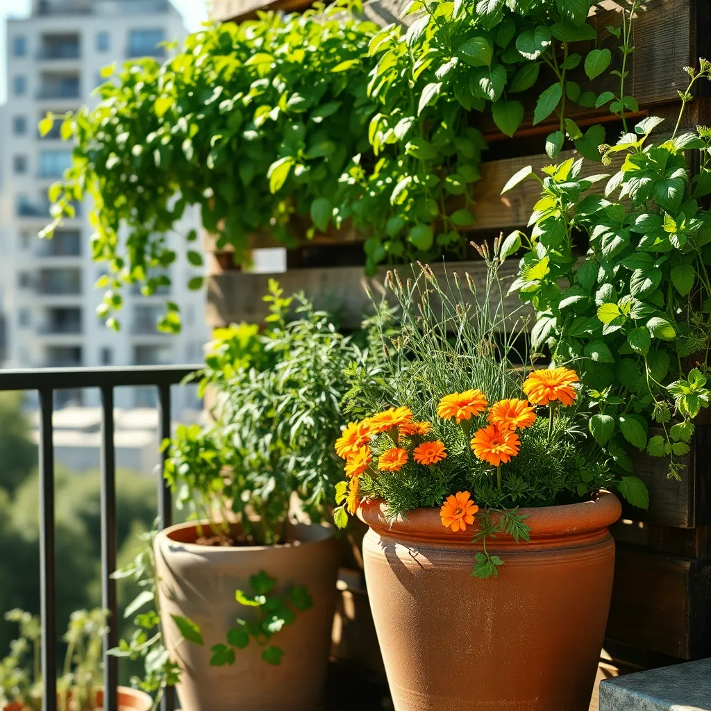Vertical Herb Garden Techniques