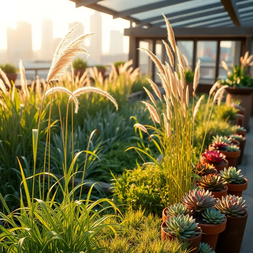 Native Grasses (Low-Maintenance Greenery)