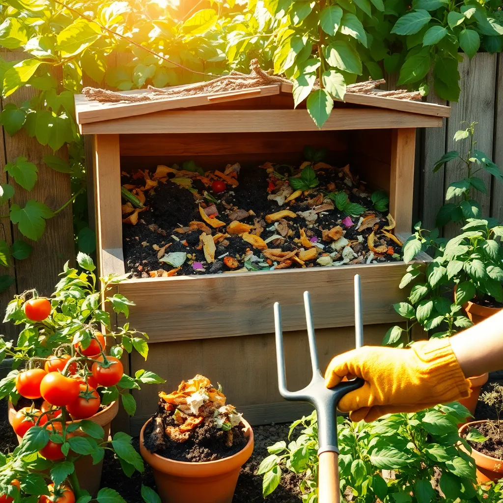 Compost Kitchen Scraps Efficiently
