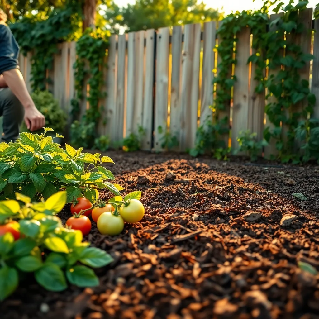 Mulch to Retain Soil Moisture