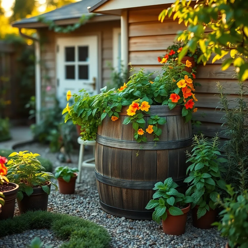 Collect Rainwater for Irrigation