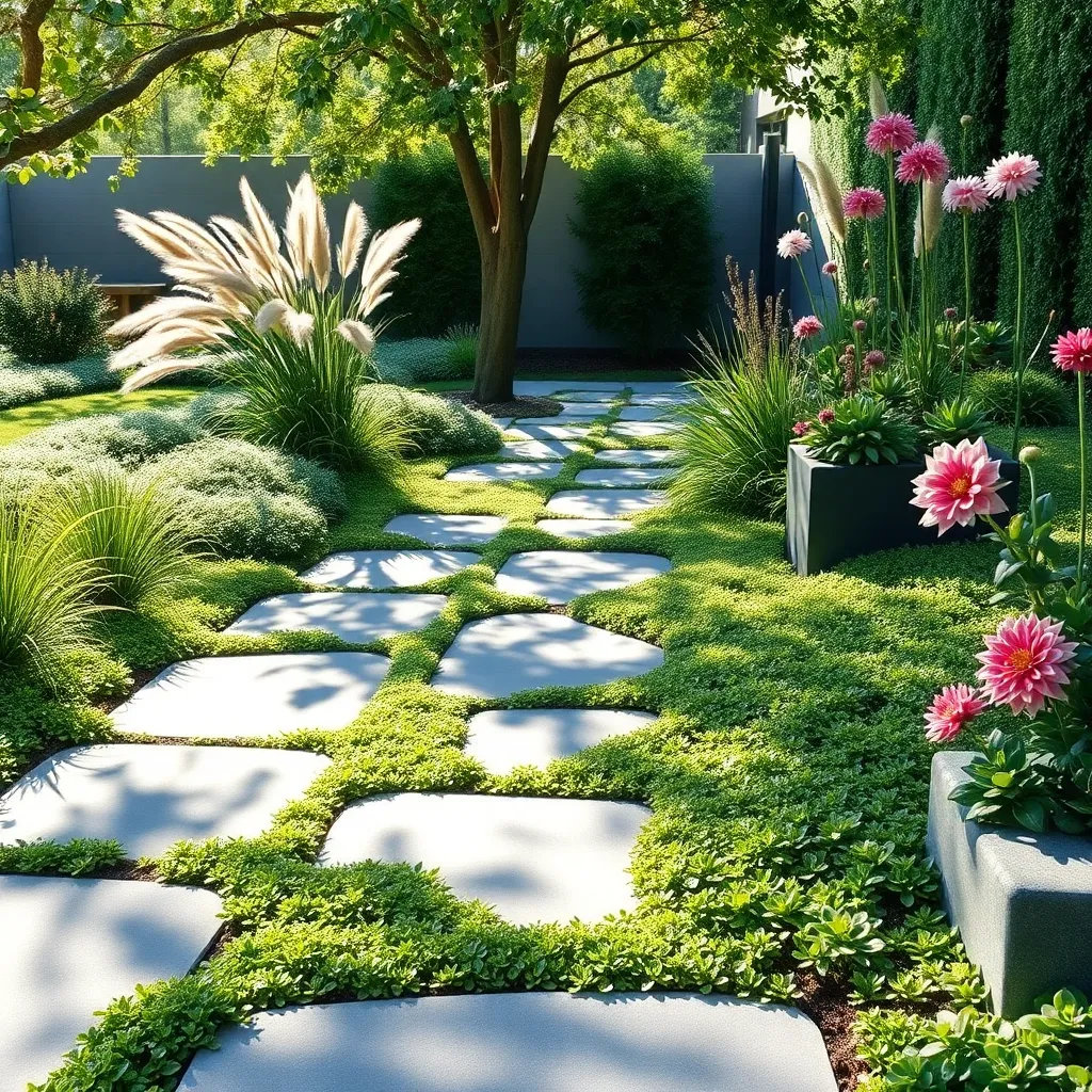 Concrete Slabs for Modern Gardens