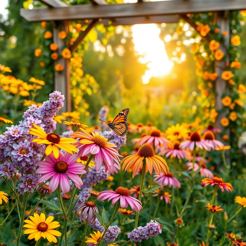 Attracting Butterflies with Color