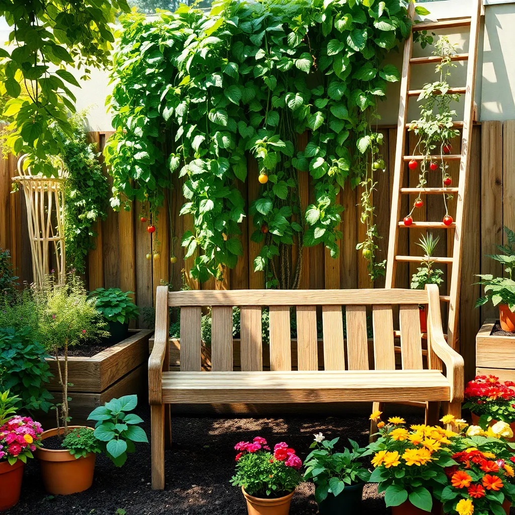 Incorporating Vertical Gardening Elements