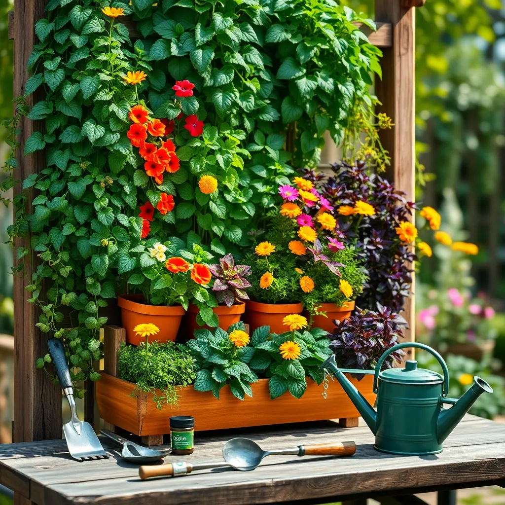 Creative Vertical Garden Designs