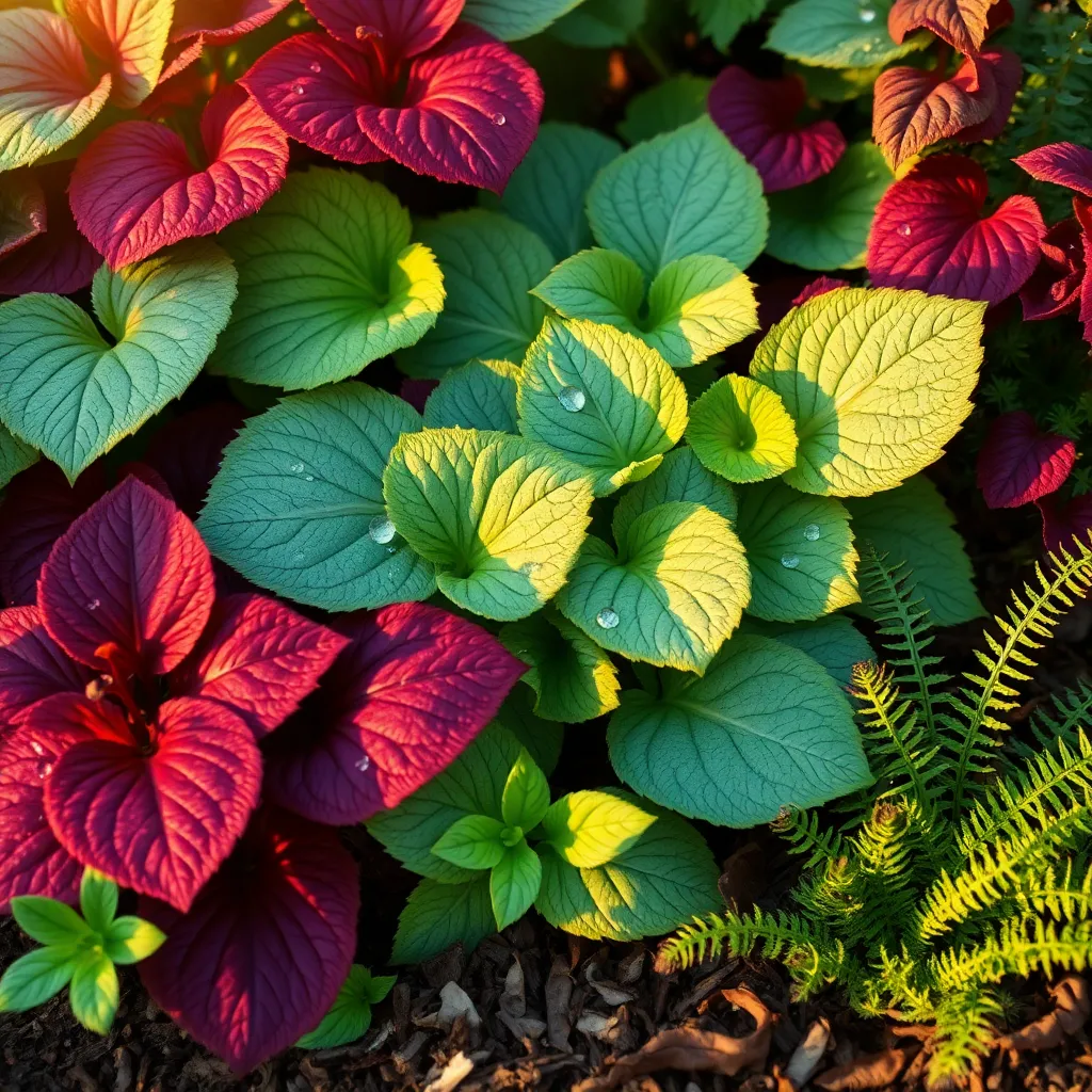 Coral Bells: Diverse Leaf Patterns