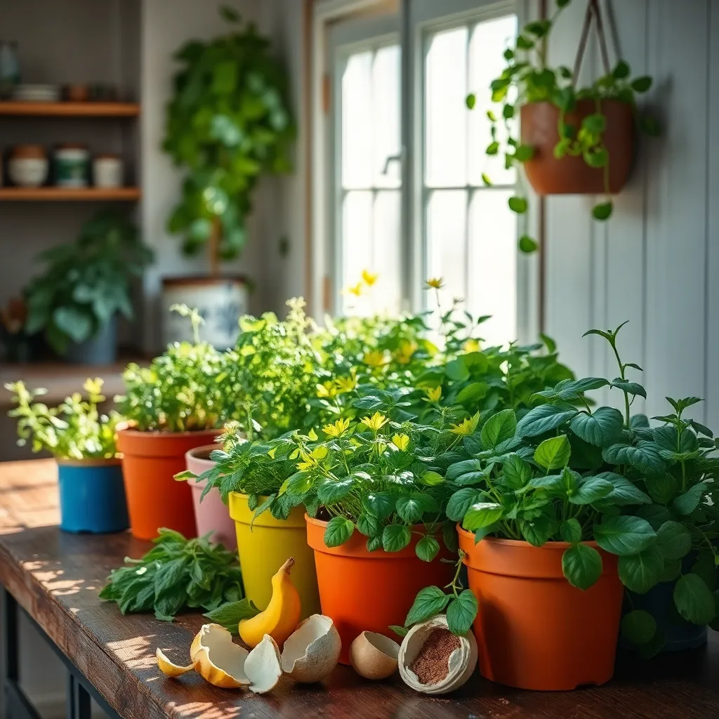 Natural Fertilizers from Kitchen Scraps