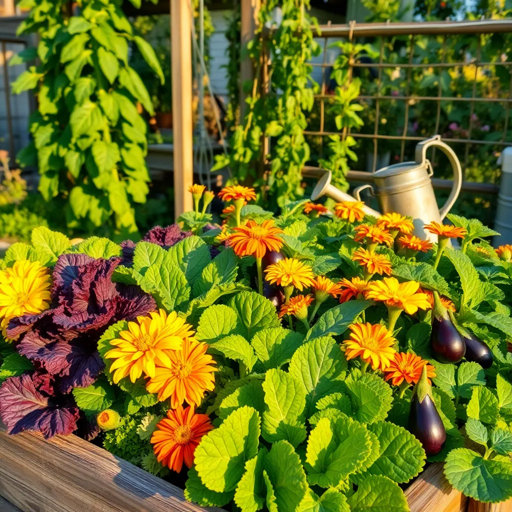 Plant Companion Vegetables Together
