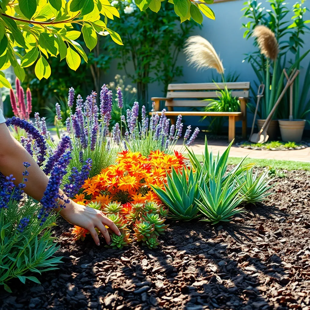 Apply Mulch to Retain Moisture