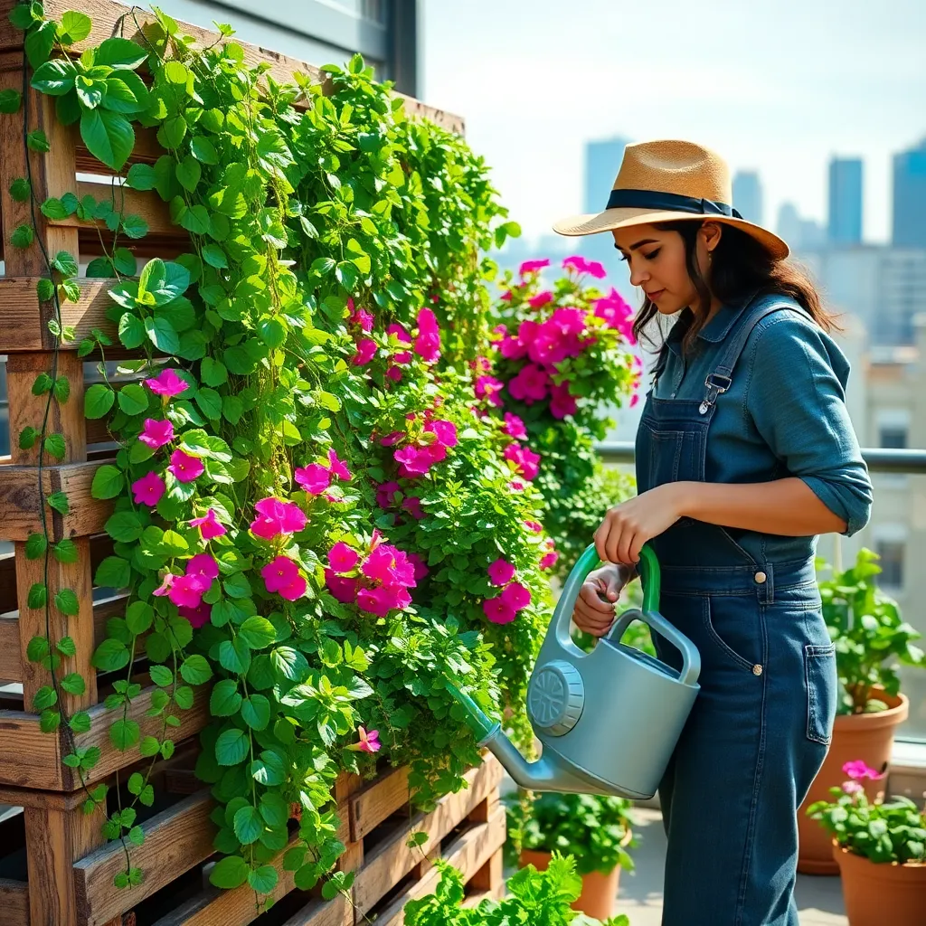 Maintaining Healthy Vertical Gardens