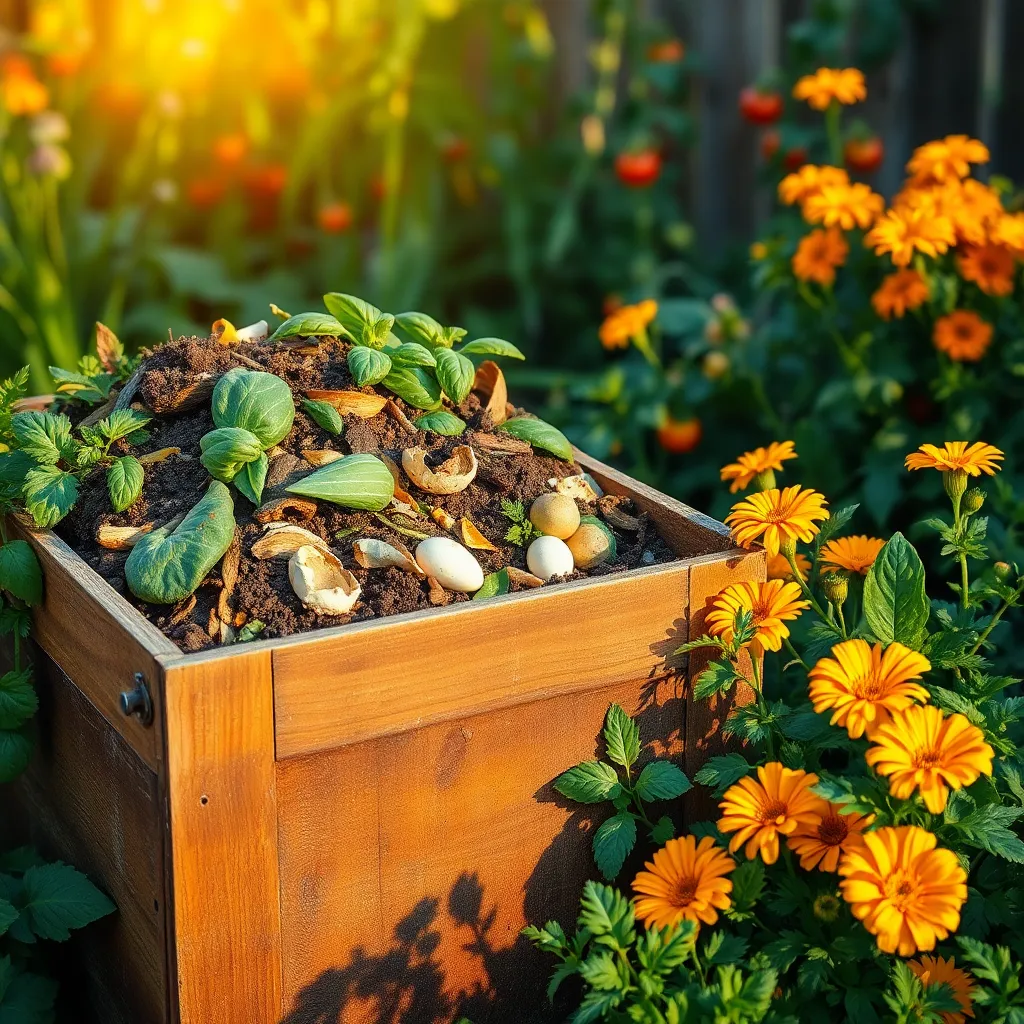 Compost Kitchen Scraps Regularly