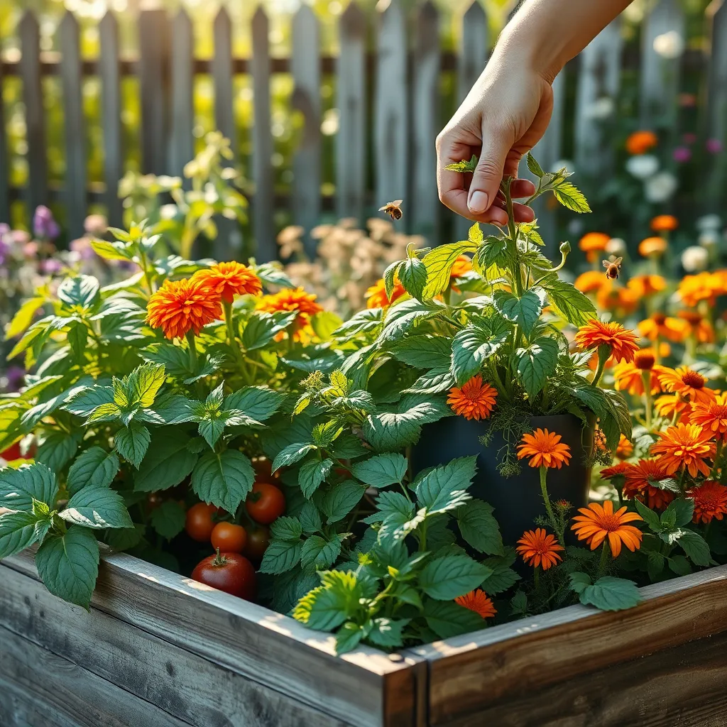 Cultivate Companion Plants Together
