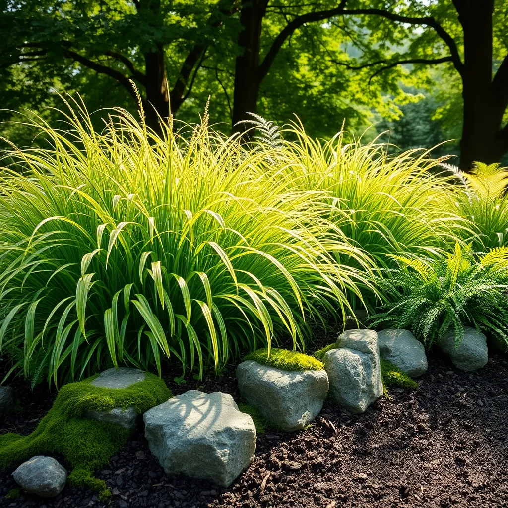 Japanese Forest Grass: Elegant Groundcover