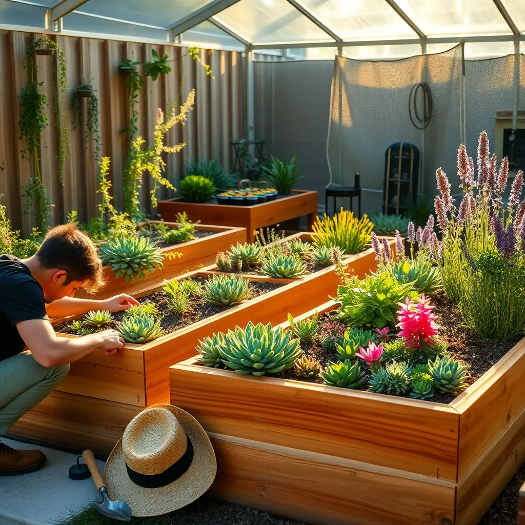 Designing Efficient Raised Bed Layouts
