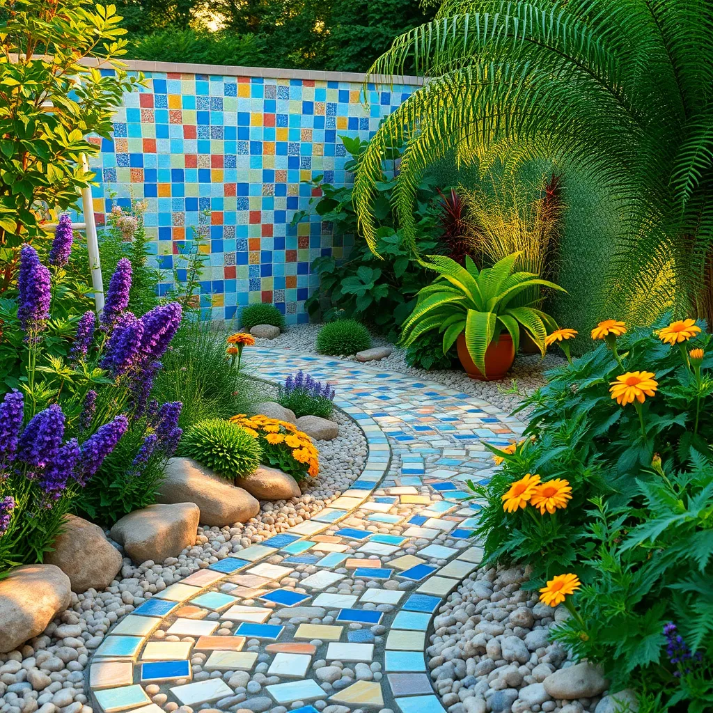 Integrating Mosaic Tiles Creatively