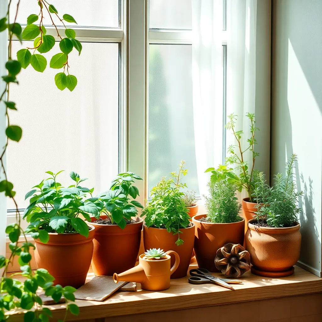 Indoor Herb Gardens for Fresh Flavors
