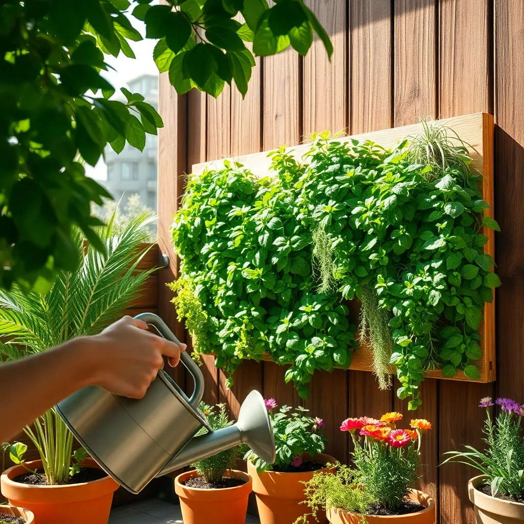 Create Vertical Garden Planters