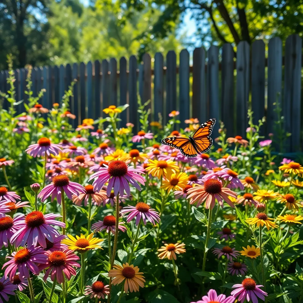Attracting Butterflies with Nectar