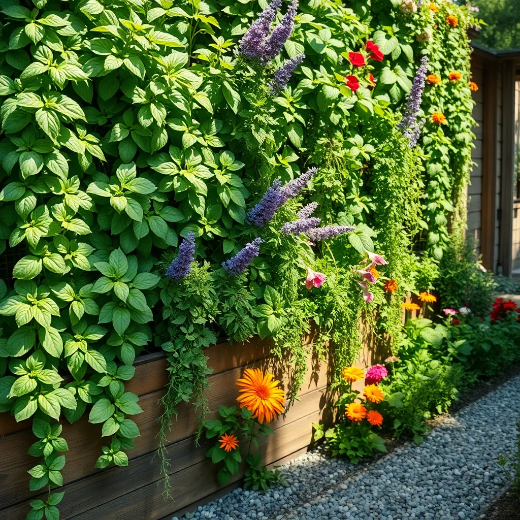 Integrating Aromatic Herbs and Flowers