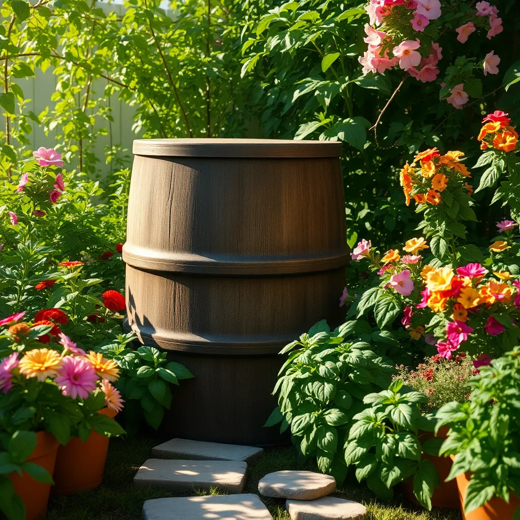 Use Rain Barrels for Collection