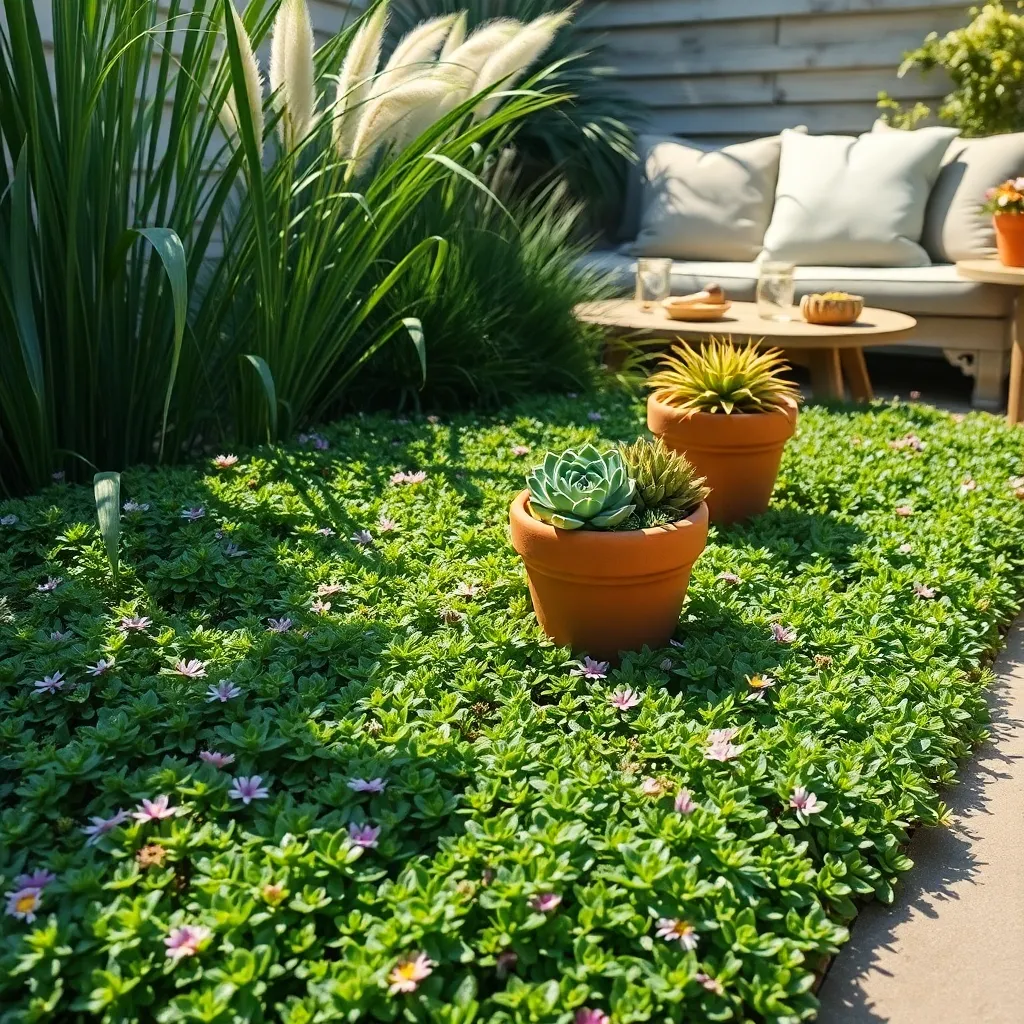 Install Low-Maintenance Ground Cover