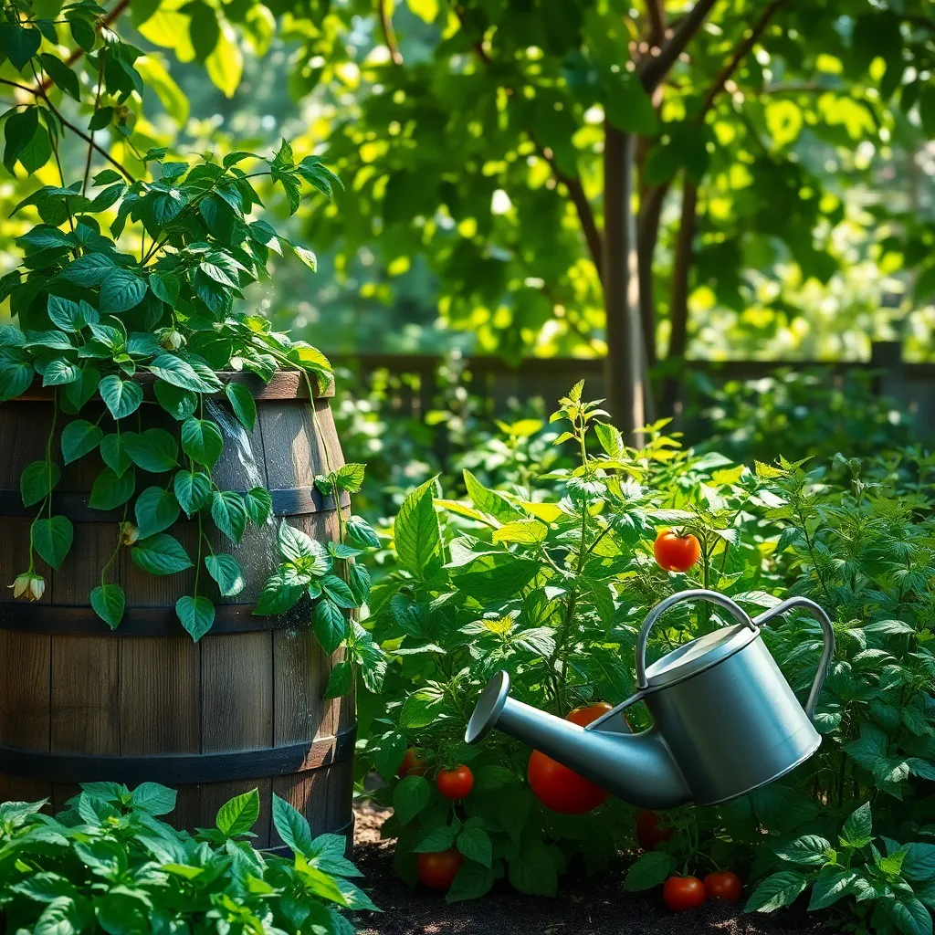 Utilize Rainwater for Irrigation