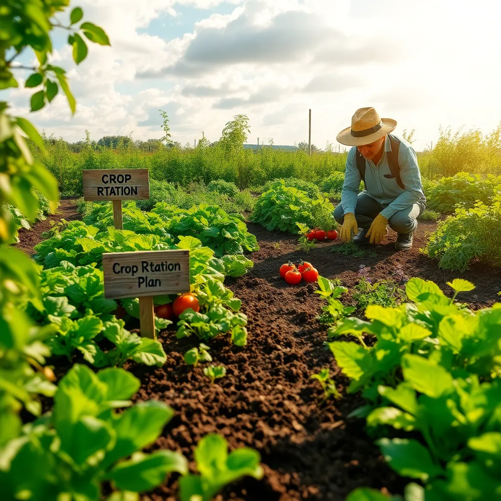 Rotate Crops Annually for Health
