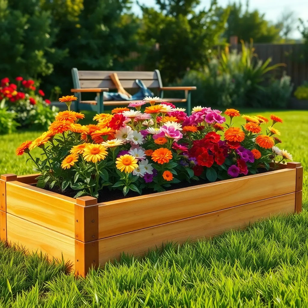 Building a Raised Flower Bed