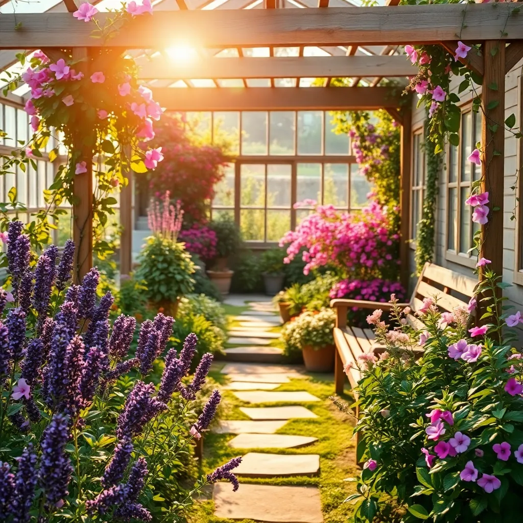 Designing a Sunlit Garden Space