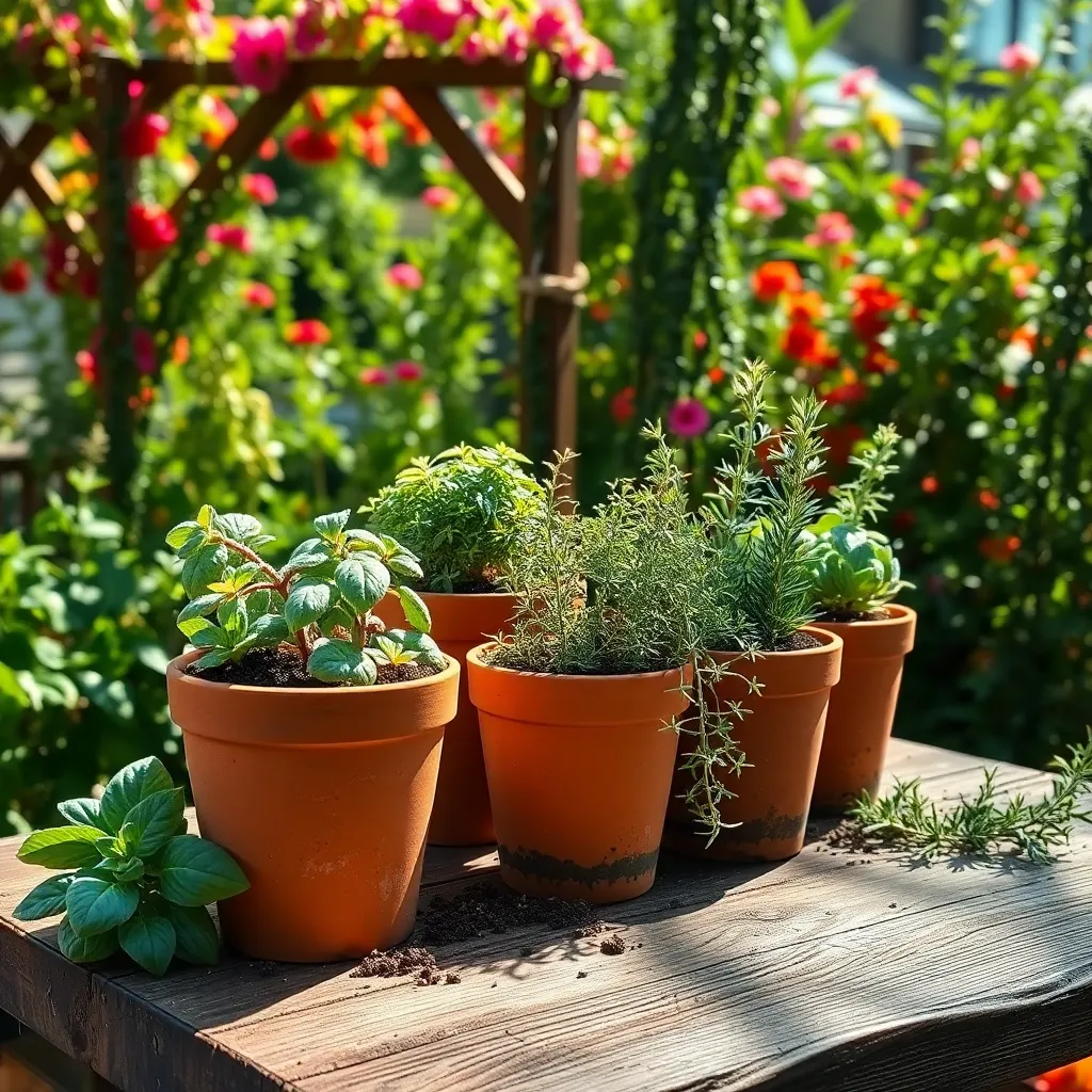 Use Clay Pots for Moisture Retention