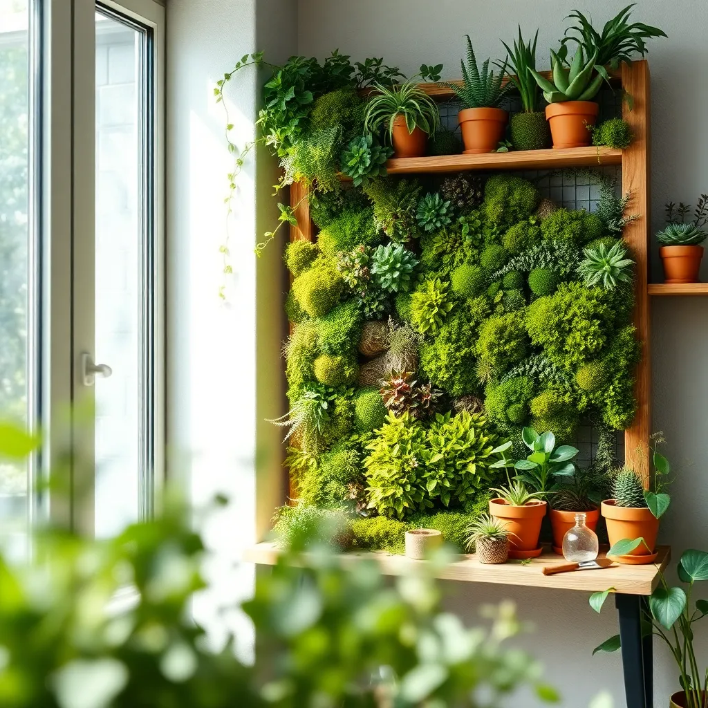 Developing a DIY Moss Wall