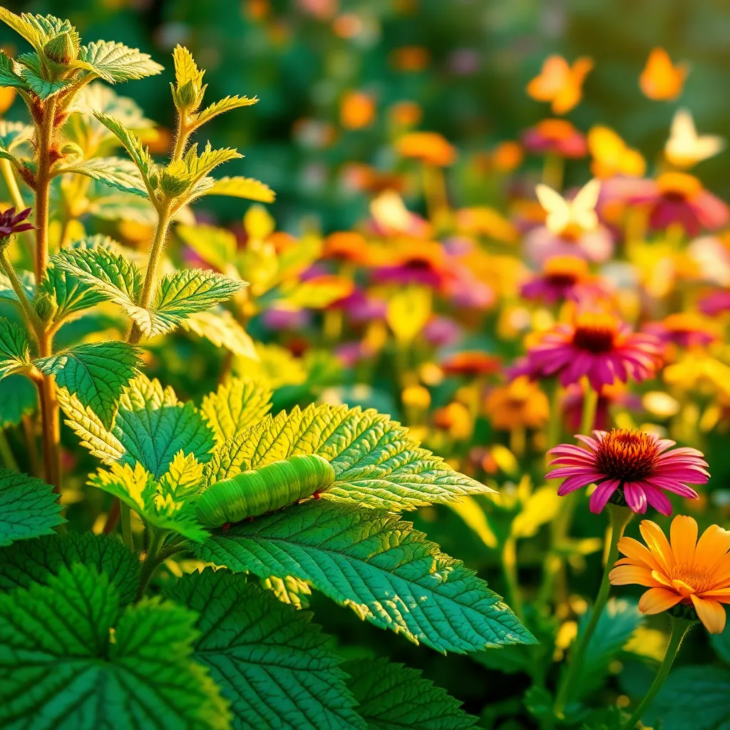 Incorporating Host Plants for Caterpillars