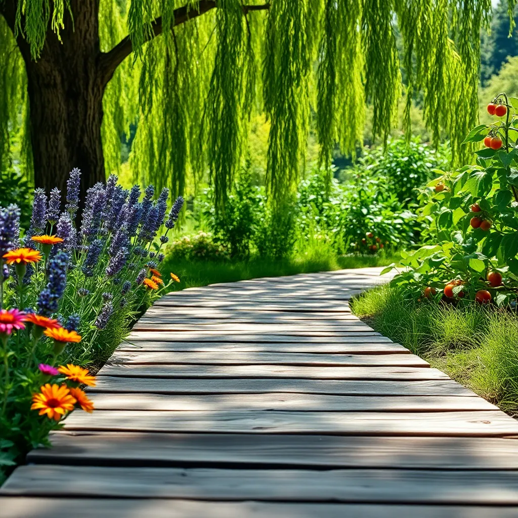 Crafting Paths with Pallet Wood
