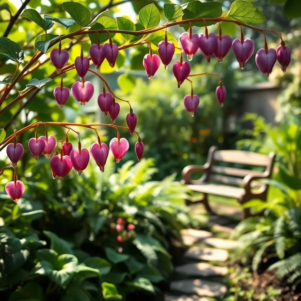 Bleeding Heart: Delicate Blooms