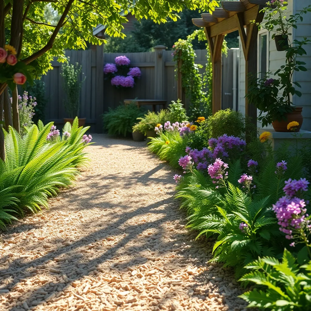Incorporating Wood Chips for Charm