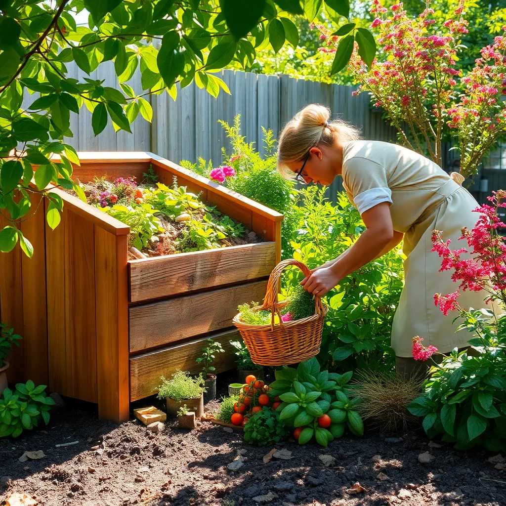 Gather Organic Waste Materials