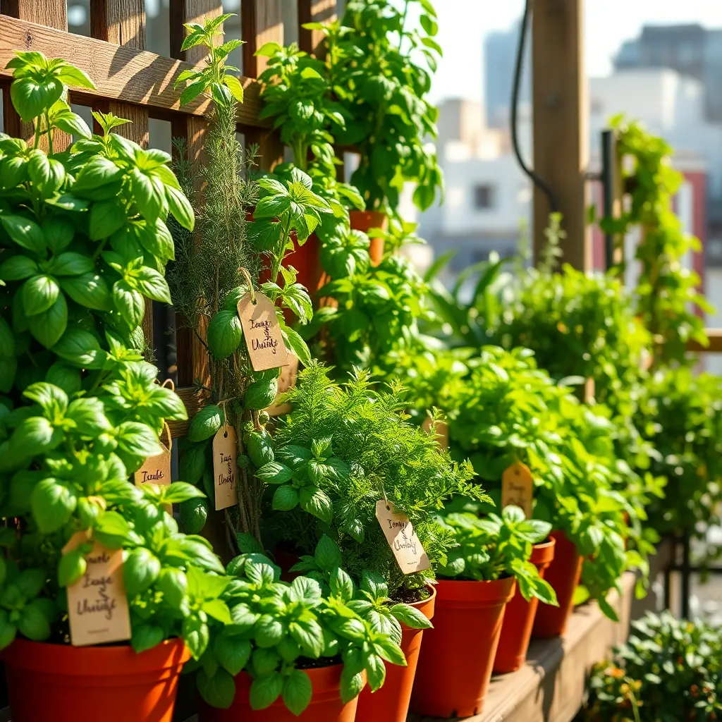 Label Herbs for Easy Identification