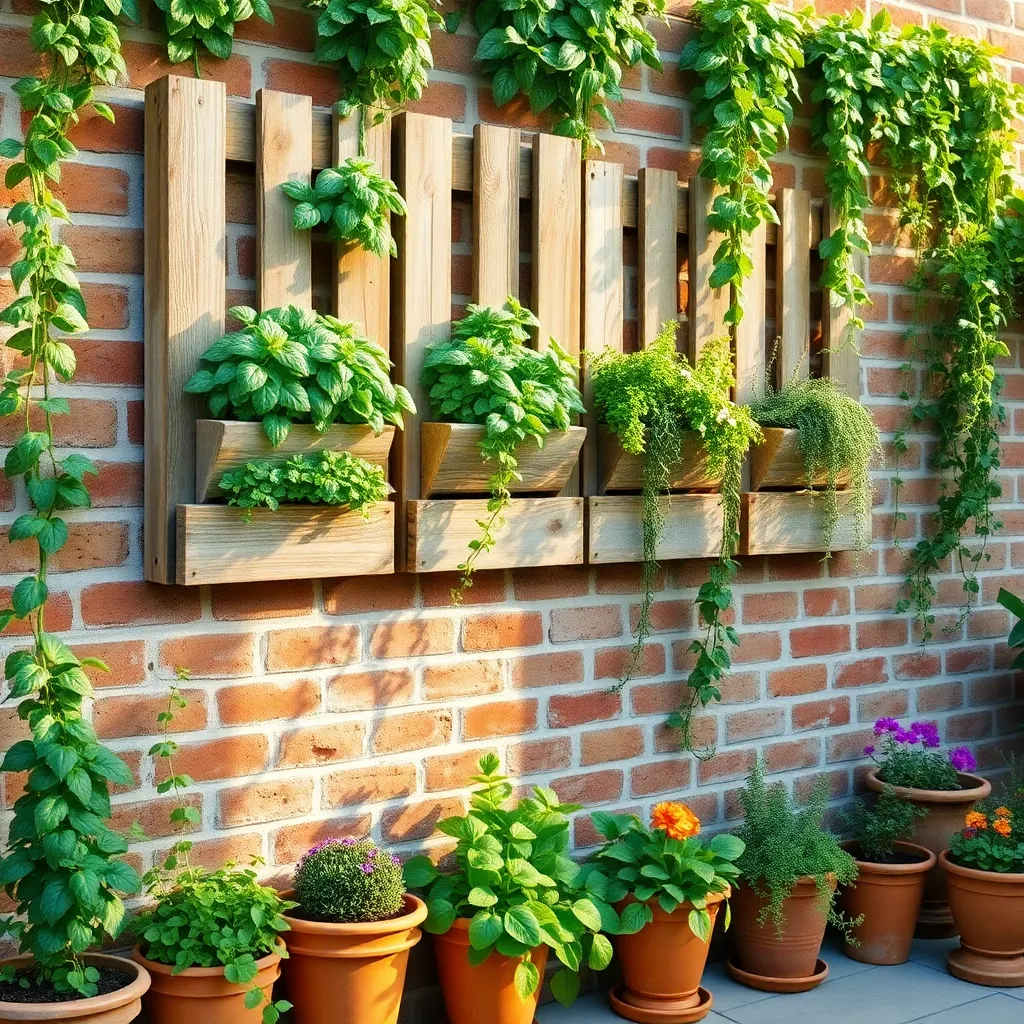 Try Pocket Planters for Herbs