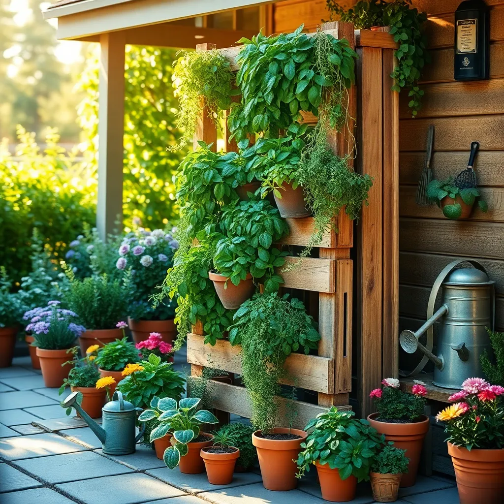 Incorporate Vertical Herb Towers
