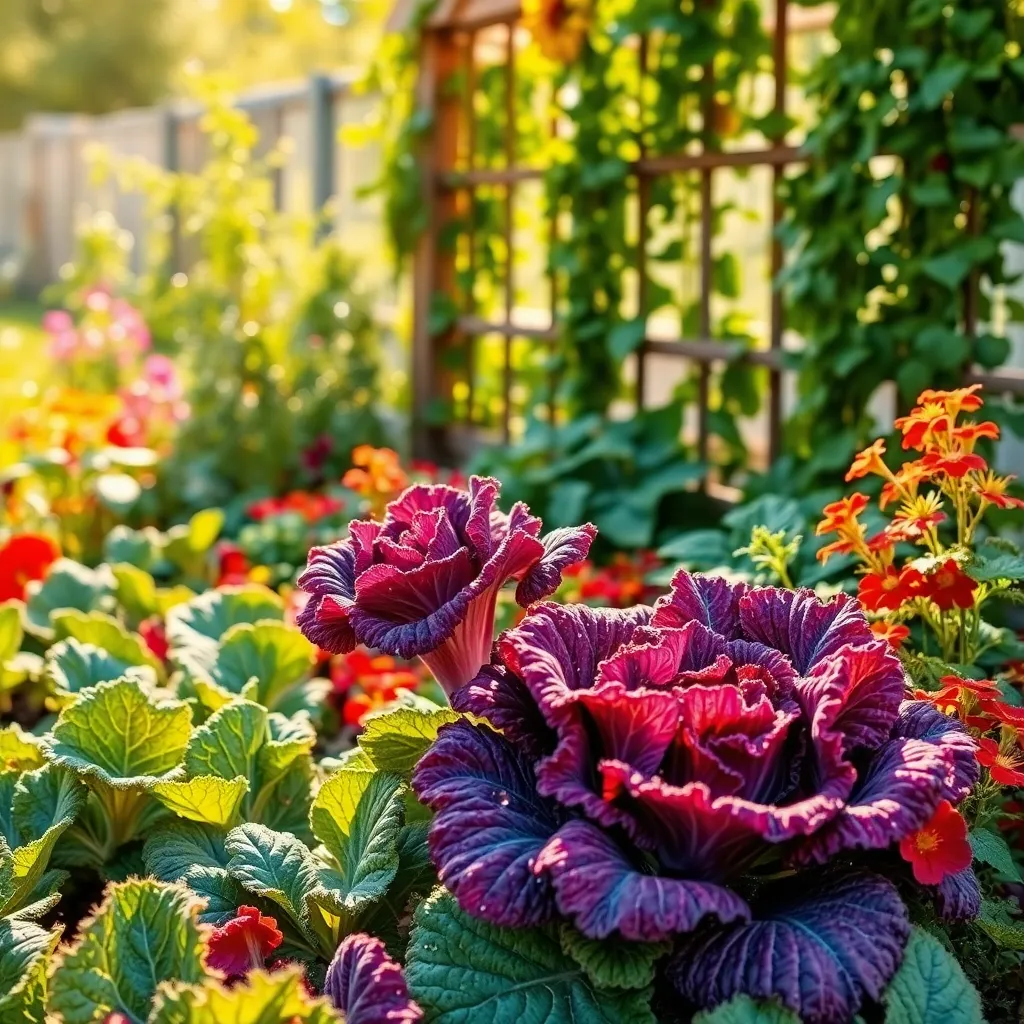 Integrate Ornamental Vegetables