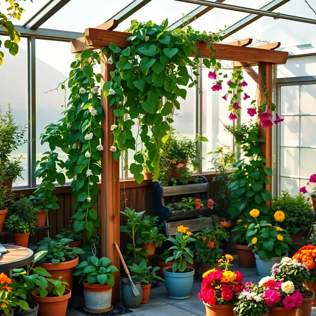 Use Trellises for Climbing Plants