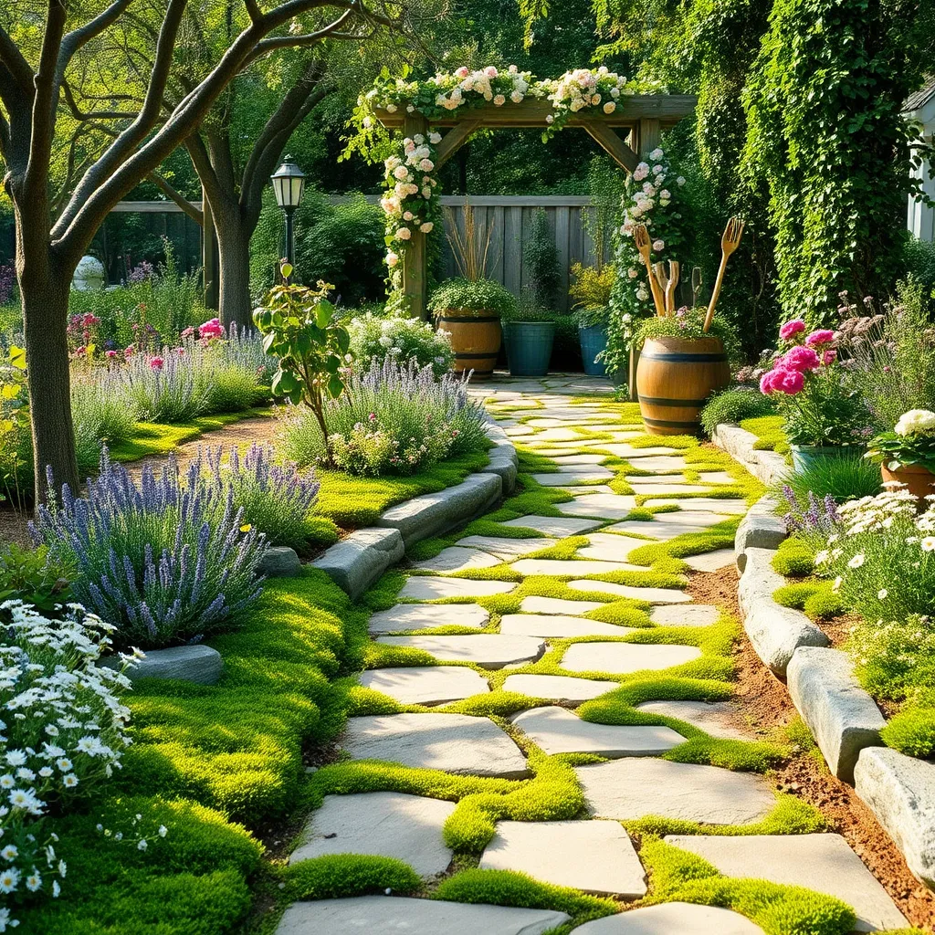 Pathway Designs for Small Gardens