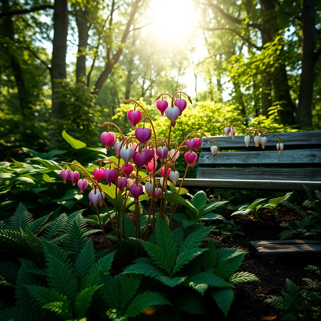 Seasonal Interest with Bleeding Hearts