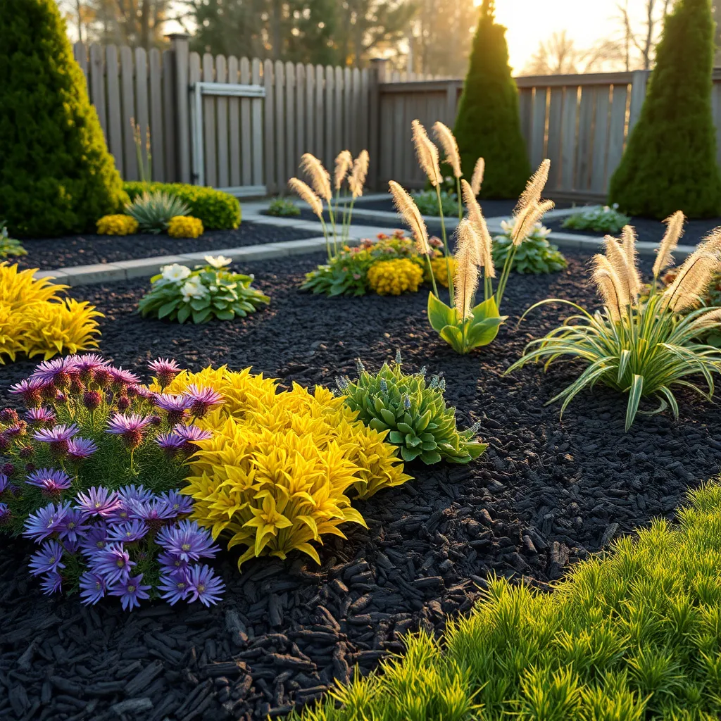 Mulch Beds for Winter Protection