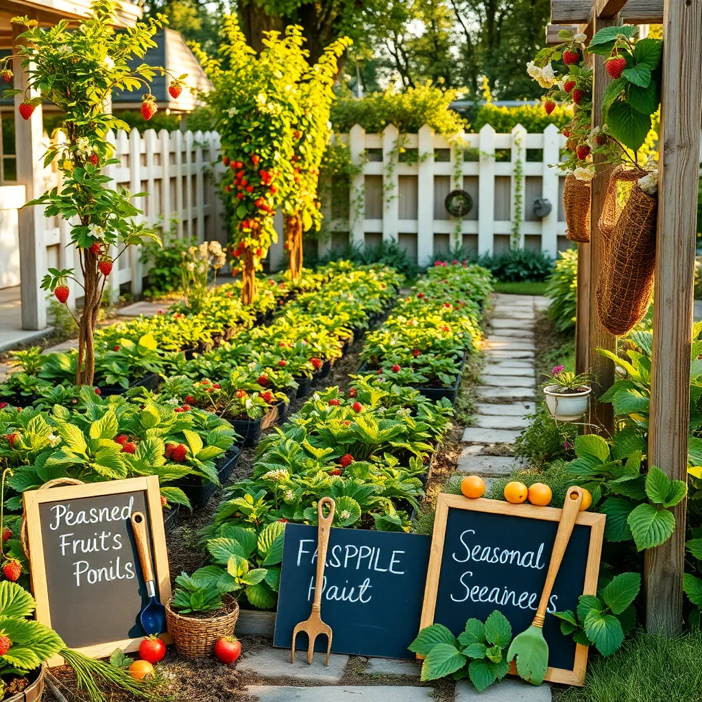 Seasonal Fruit Garden Planning