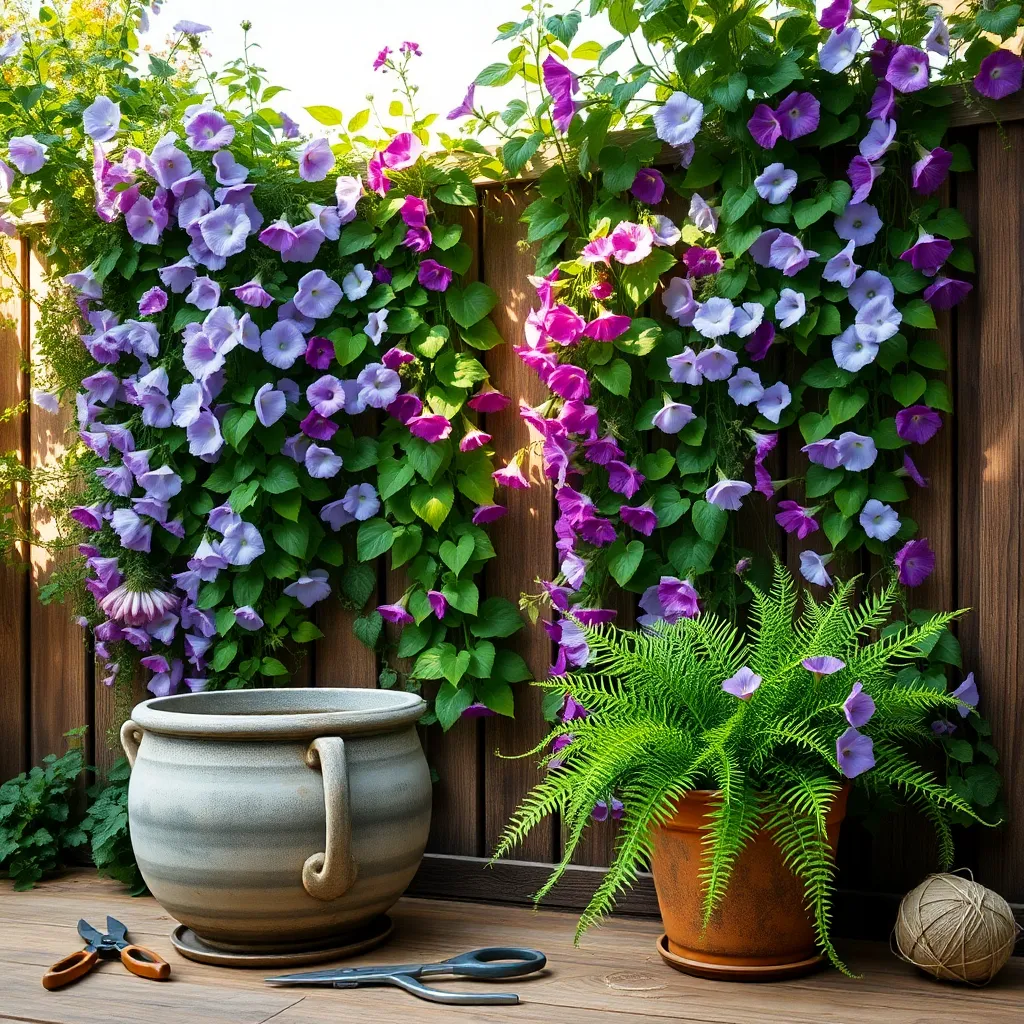 Make a DIY Trellis Wall
